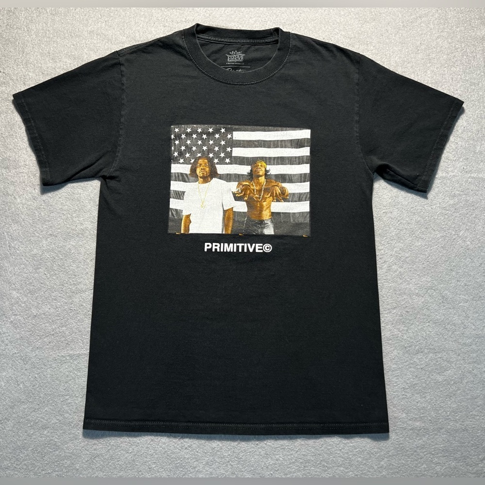 Primitive x OutKast Men’s Small Black Graphic T-Shirt Hip Hop Collab